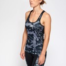 Leone camo tank top - grey